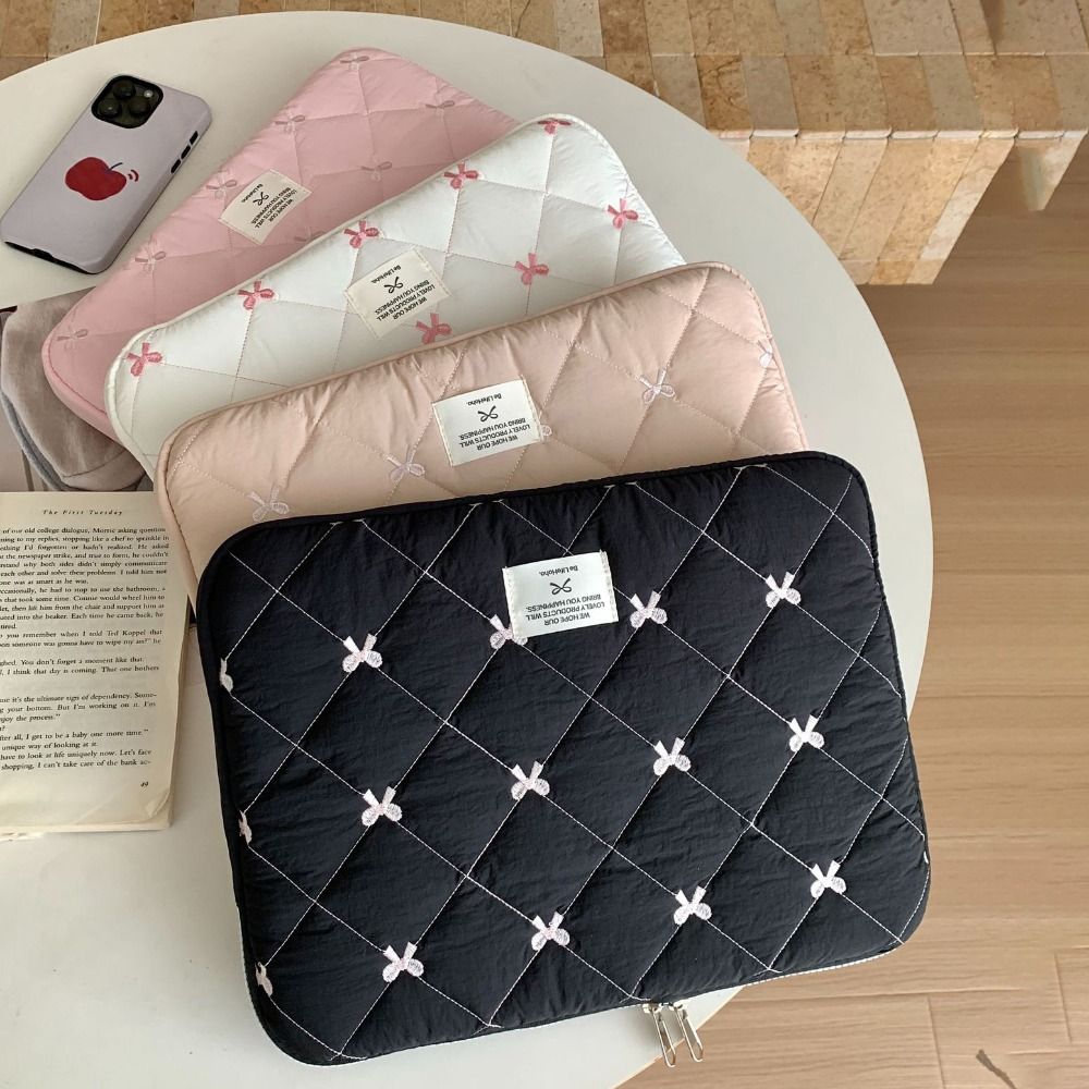 Laptop Backpack 15.6 - Lightweight Bow Laptop Sleeve Soft Material