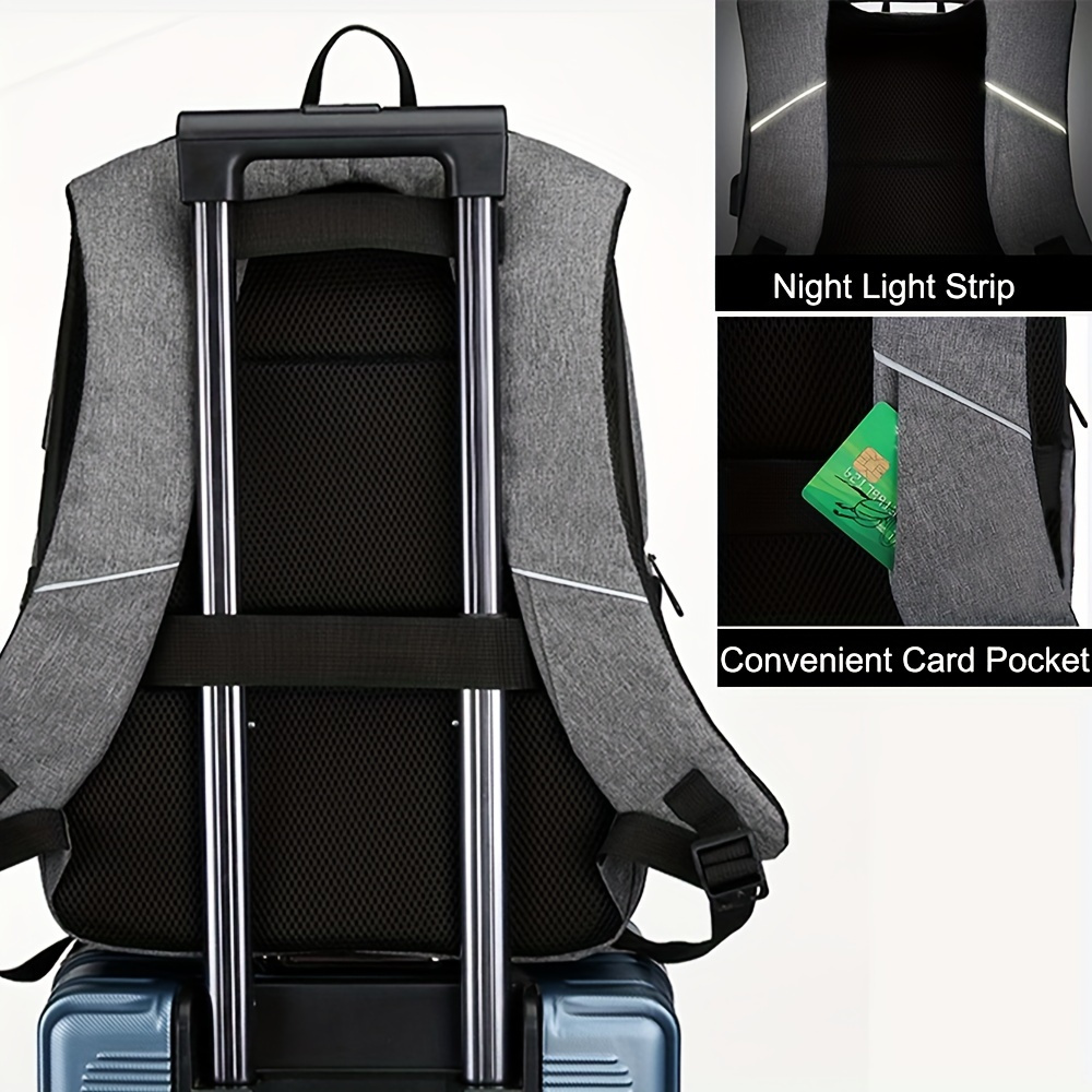 Anti Theft Men Business Laptop - огляд і ціна Laptop Backpack 15.6
