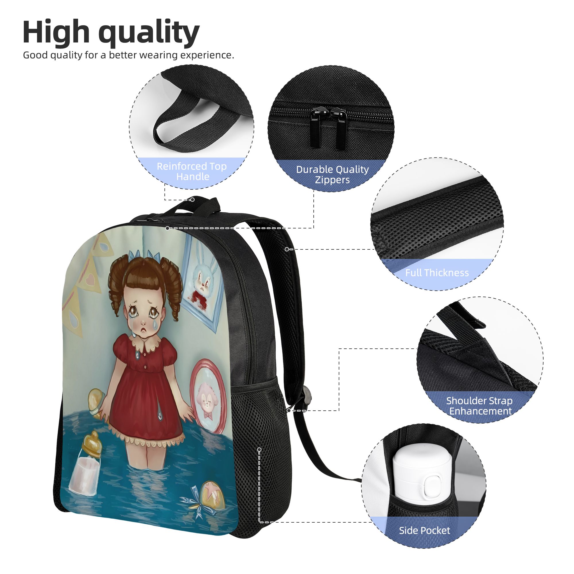 M-Melanie M-Martinez HADES Bac - огляд і ціна School Backpack Teen