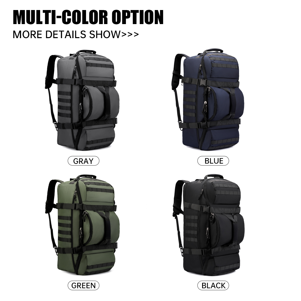 Outdoor Mountaineering Bag 90L - огляд і ціна Hiking Backpack Waterproof