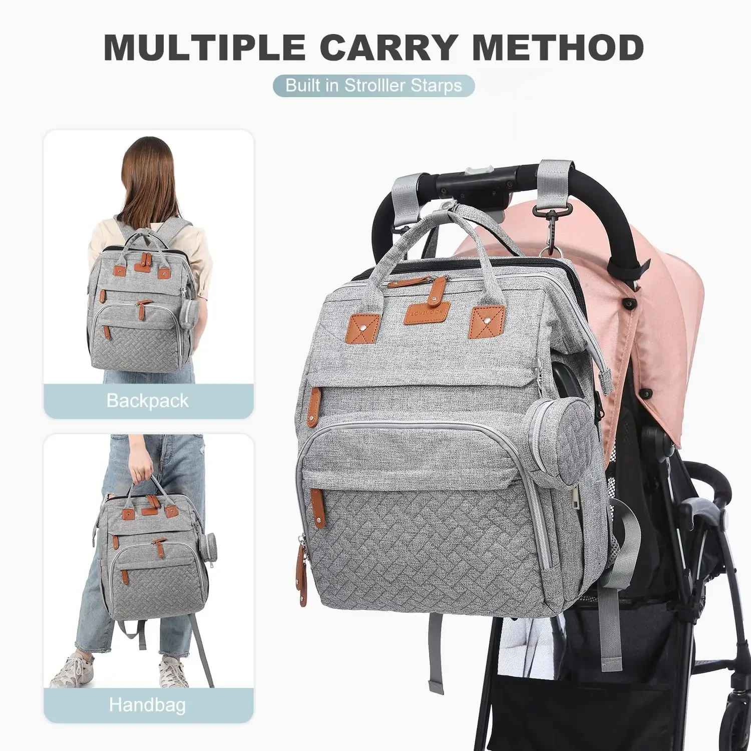 New Baby Nappy Changing Bags C - огляд і ціна Backpack Diaper Bag