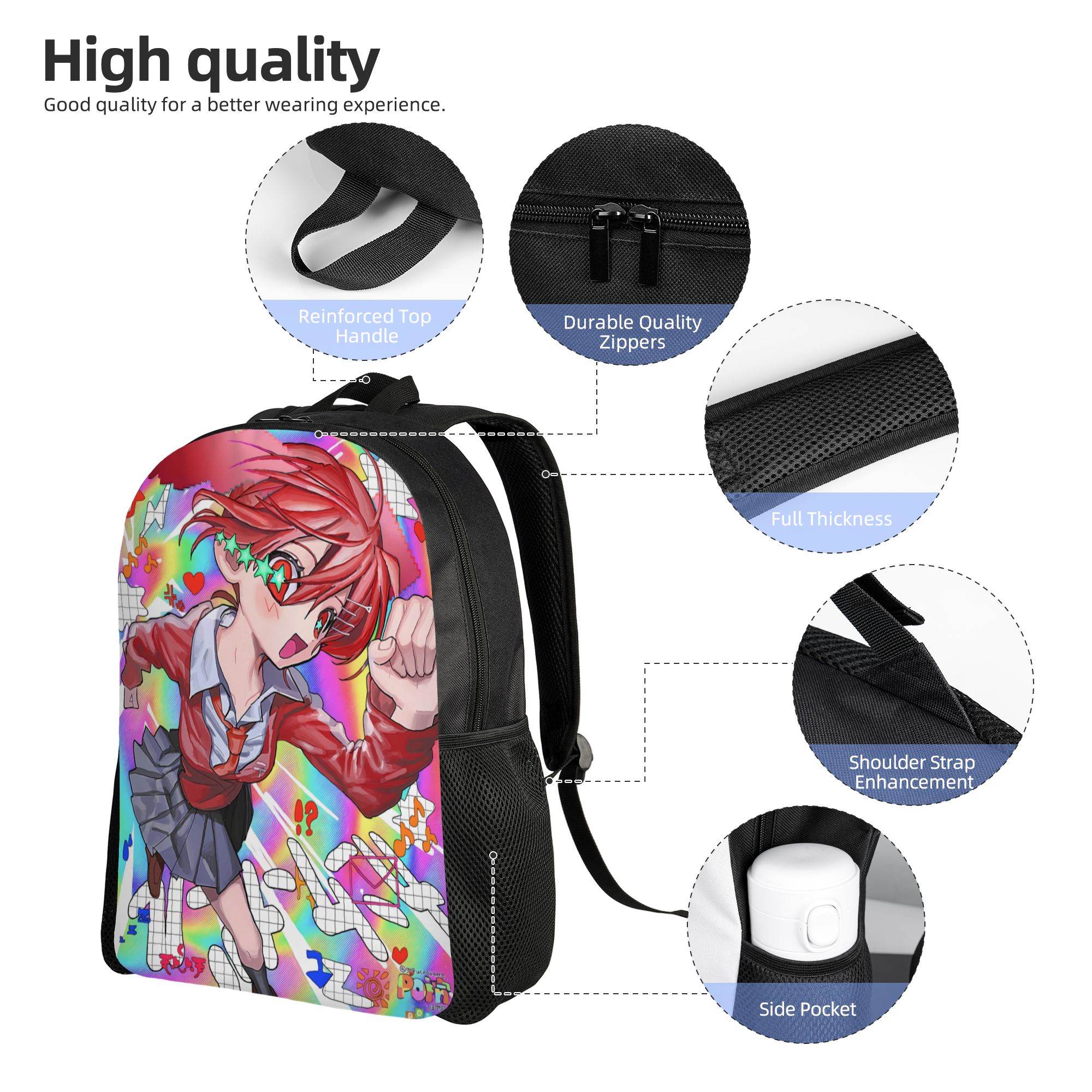 Kasane Teto Vocaloid Girl Back - огляд і ціна School Backpack Teen